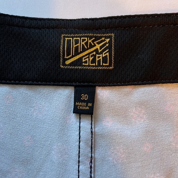 MENS DARK SEAS DIVISION BLACKWALL BOARDSHORTS - Picture 4 of 6